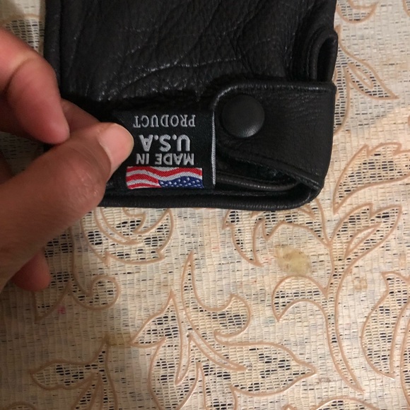 Brand new genuine deerskin leather motorcycle glov - Picture 4 of 4